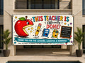 Funny Teacher Retirement Banner