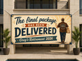 Retired Delivery Driver Banner