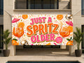 Orange Spritz Birthday Banner