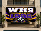 High School Reunion Banner, 40th Class Reunion Sign, Alumni Backdrop