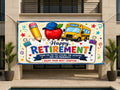 Classroom Farewell Retirement Banner