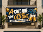50th Old One Birthday Banner