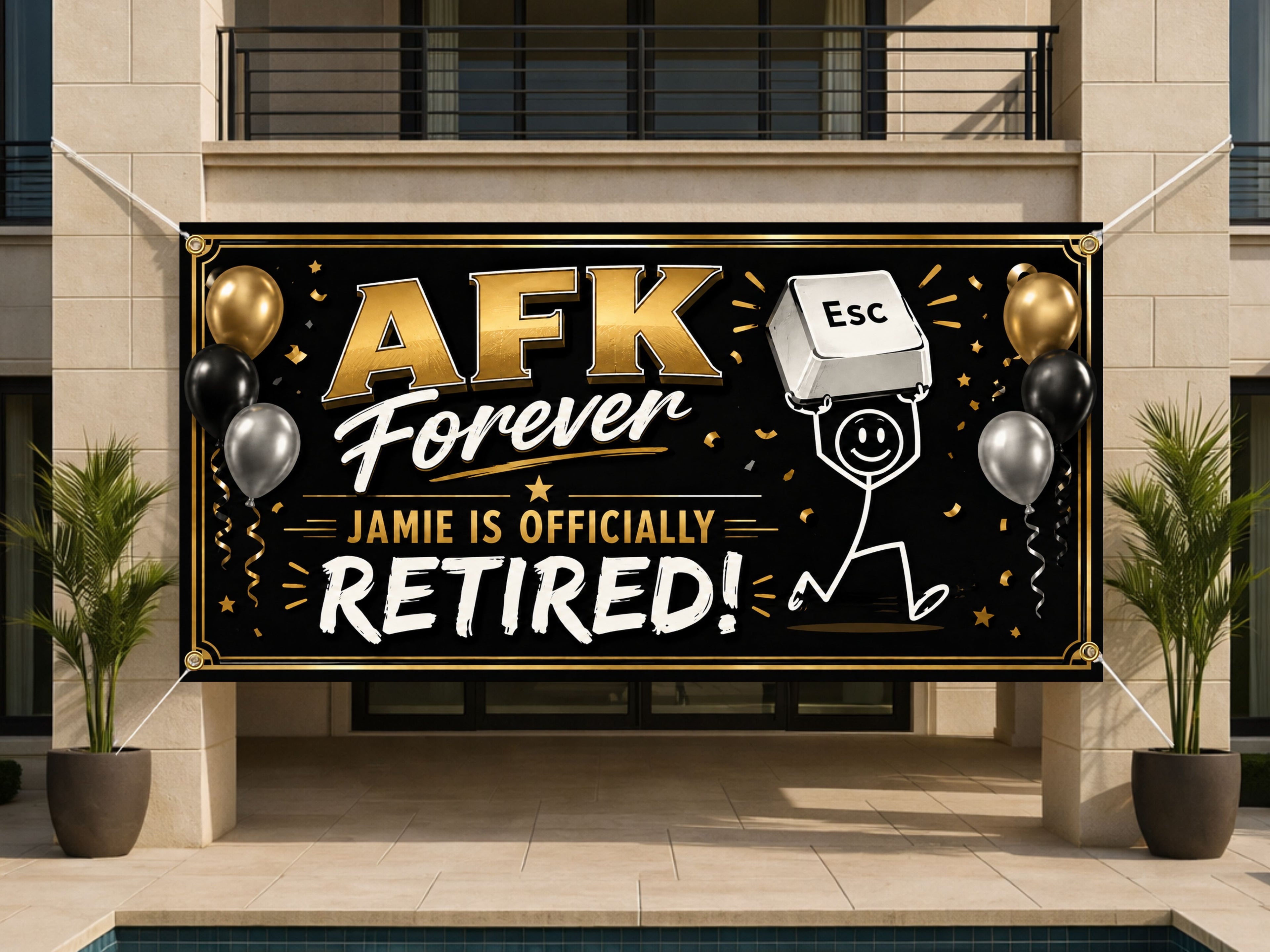 AFK Programmer Retirement Banner