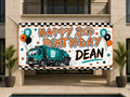 Garbage Truck 2nd Birthday Banner