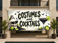 Costumes Cocktails Halloween Banner