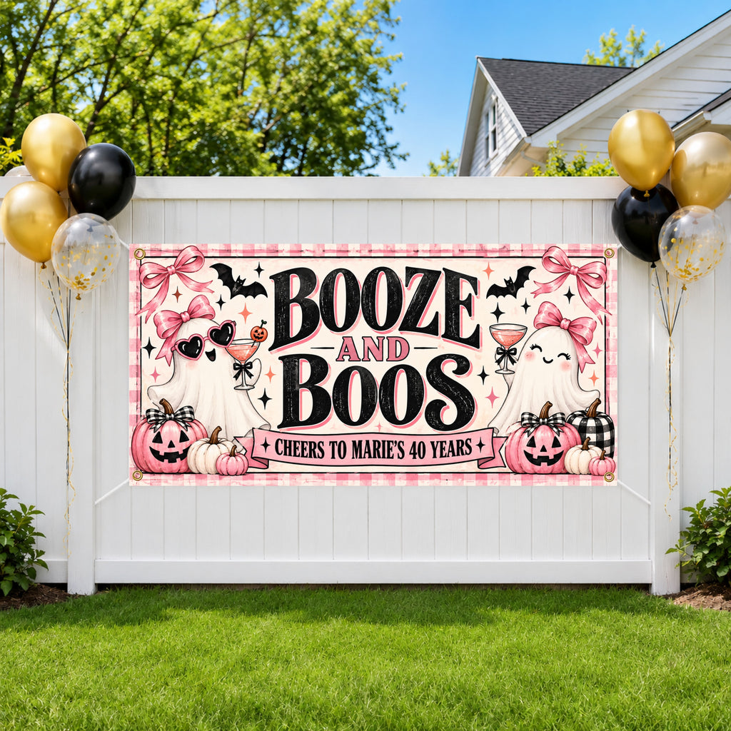 Ghost 40th Birthday Banner