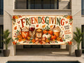 Full Hearts Friendsgiving Party Banner