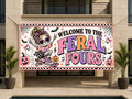 Feral 4th Birthday Banner