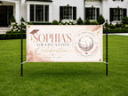 Volleyball Graduation Banner, Senior Athlete Sign, Custom Name Backdrop