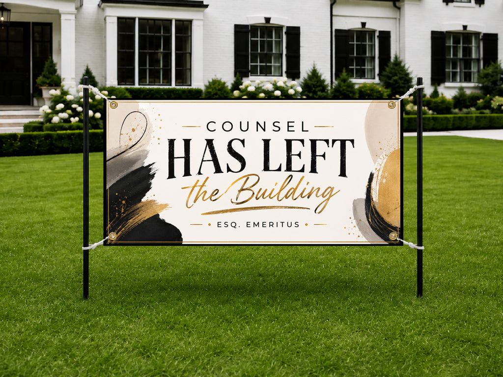 Counsel Has Left Banner