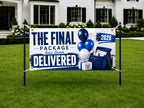 Retirement Banner, Postal Worker Retirement Sign, Final Package Backdrop