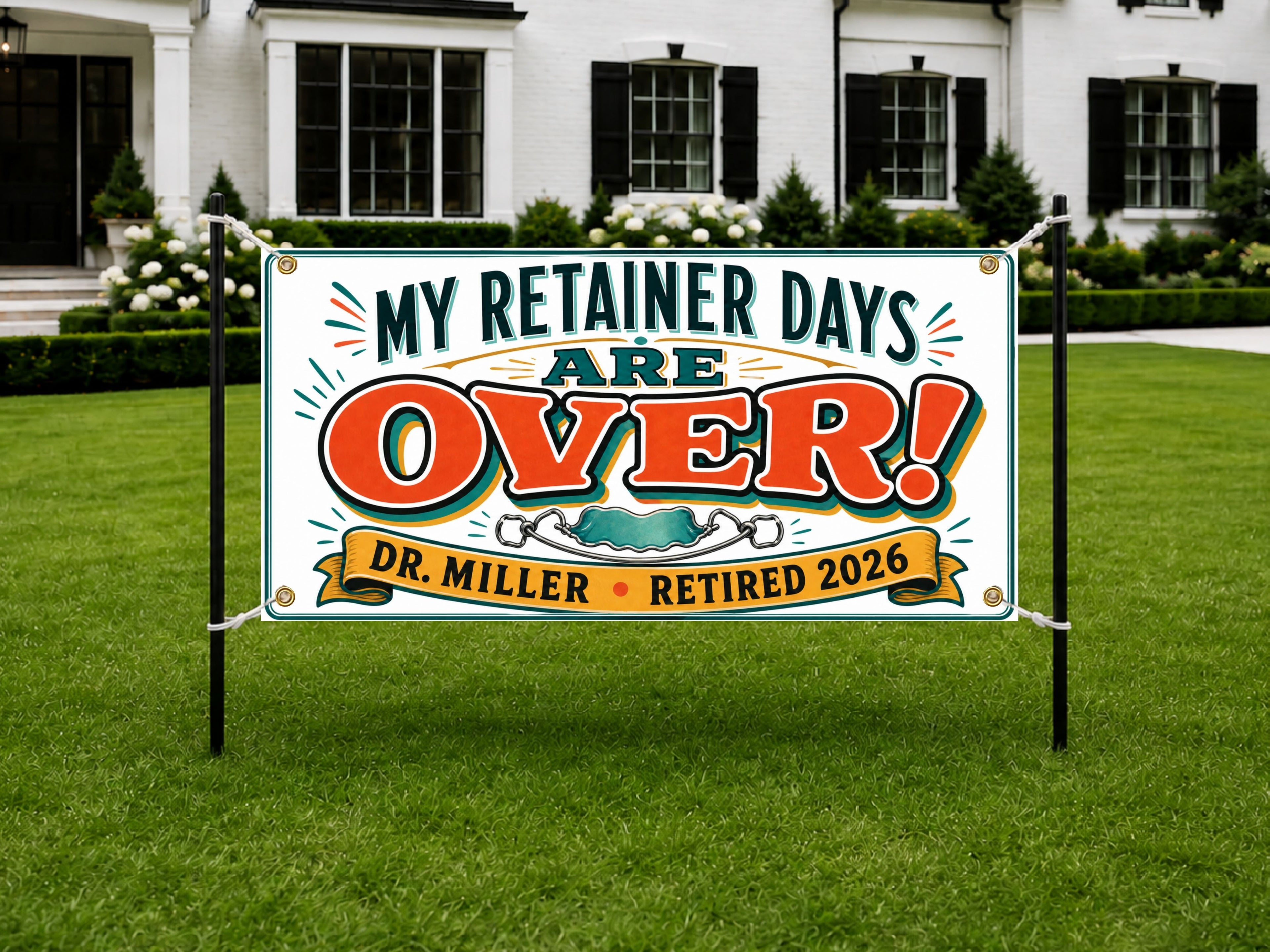 Retainer Dentist Retirement Banner