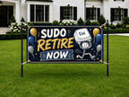 Funny Programmer Retirement Banner