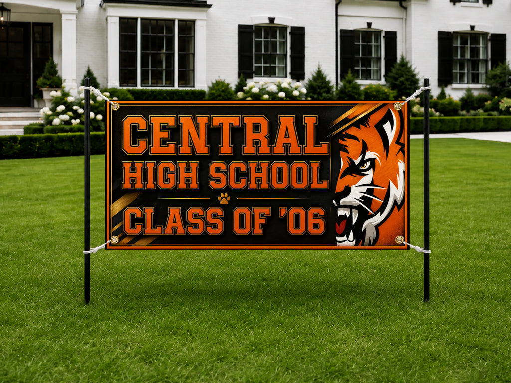 Custom Class Reunion Banner, Personalized Reunion Backdrop, Alumni Party Sign