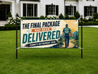 Delivery Driver Retirement Banner, Final Package Delivery Retirement Party Decor
