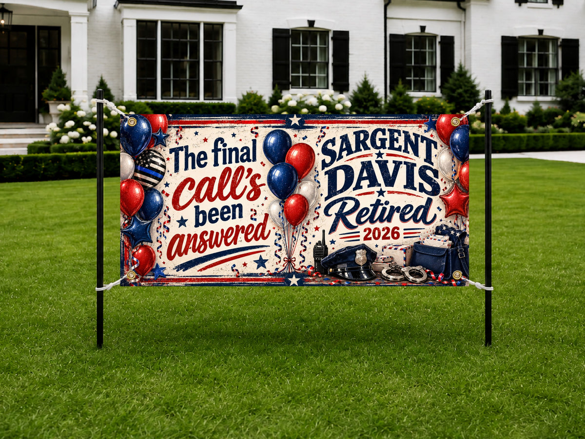 Final Call Retirement Banner