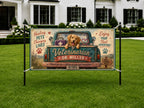 Veterinarian Retirement Banner, Vet Retirement Party Backdrop, Custom Farewell Sign