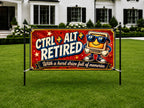 Computer Retirement Party Banner