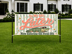 50th Birthday Banner, Later Alligator Sign, Feral Party Backdrop