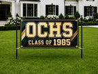 Class of Banner, High School or College Reunion Backdrop, Custom Alumni Sign