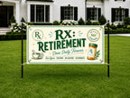 Pharmacist Retirement Banner, Prescription Sign, Pharmacy Farewell
