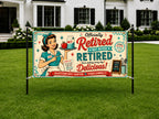 Cafeteria Worker Retirement Banner, Lunch Lady Party Sign, School Farewell