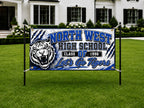Tiger Reunion Banner, High School Reunion Sign, Alumni Photo Backdrop
