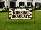 Nursing Graduation Banner, Nurse Party Sign, Photo Backdrop