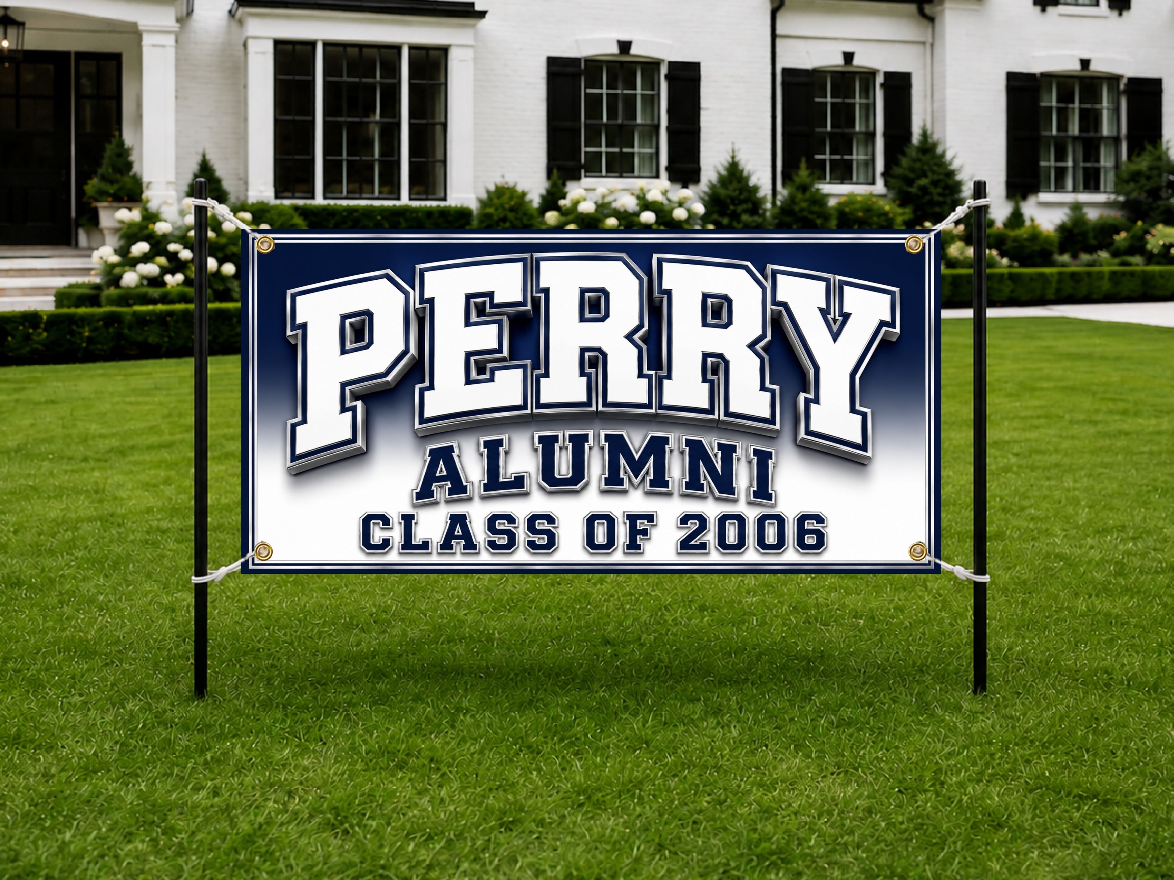 Custom Alumni Reunion Banner, Personalized Class Reunion Banner, Varsity Photo Backdrop