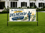 Delivery Driver Retirement Banner | Final Delivery Goodbye 9 to 5