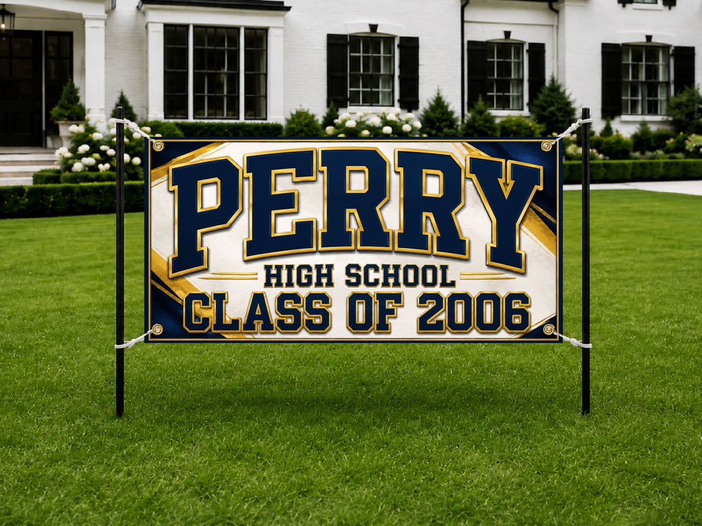 Custom Class Reunion Banner, Personalized Alumni Backdrop, Graduation Reunion Sign