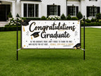 Funny Graduation Banner, Graduate Party Sign, Class of 2026 Backdrop