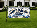 Cruise 40th Birthday Banner