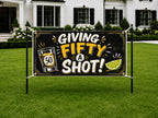 Tequila 50th Birthday Banner