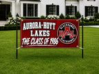 Custom Class Reunion Banner, Personalized Alumni Banner, Vintage Reunion Backdrop