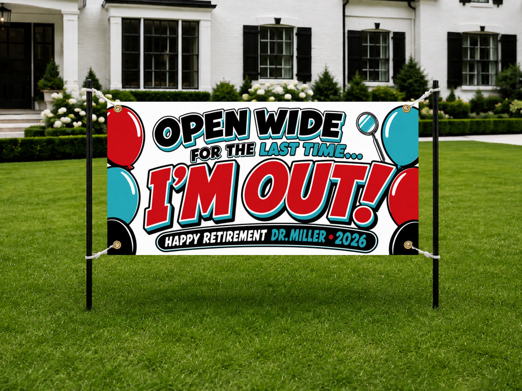 Open Dentist Retirement Banner