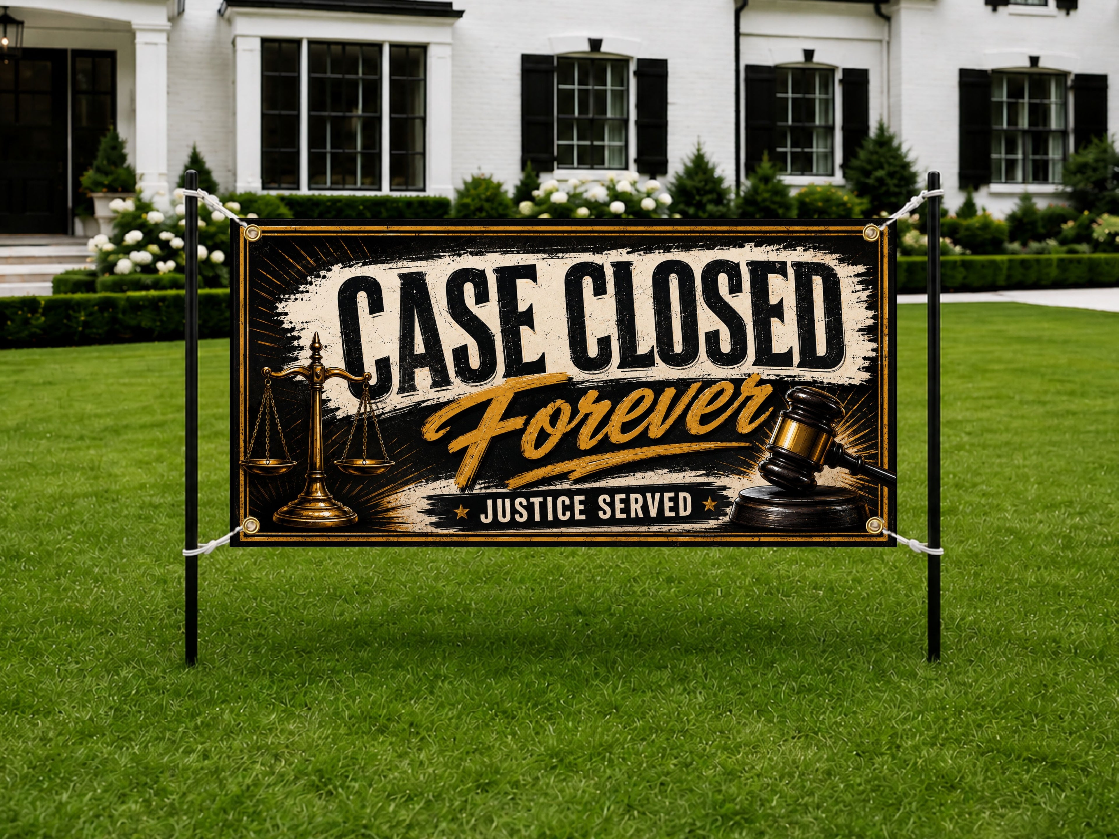 Case Closed Retirement Banner