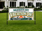 Tropical Dentist Retirement Banner
