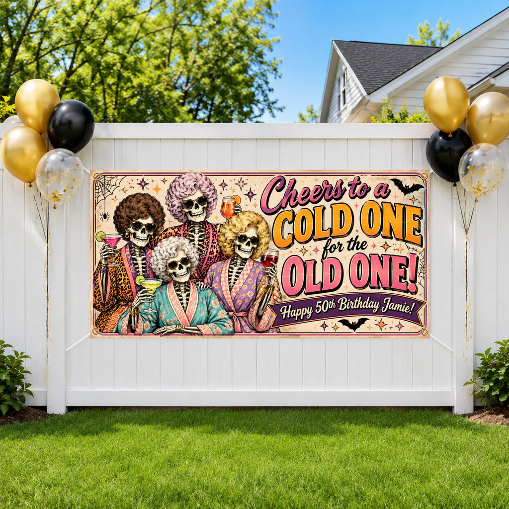 Cold One Skeleton Crew Banner