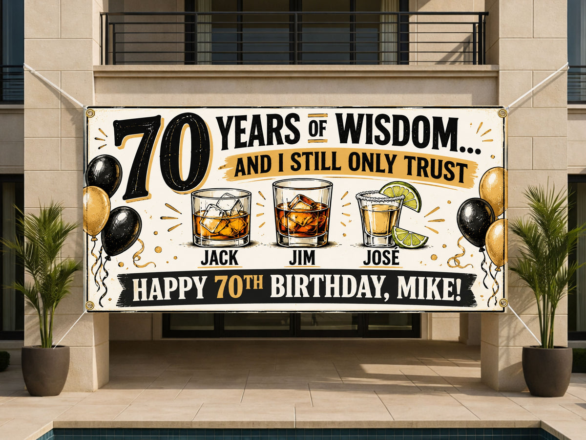 Jack Jim Jose 70th Banner