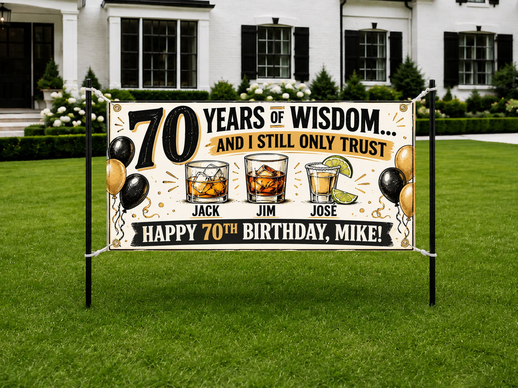 Jack Jim Jose 70th Banner