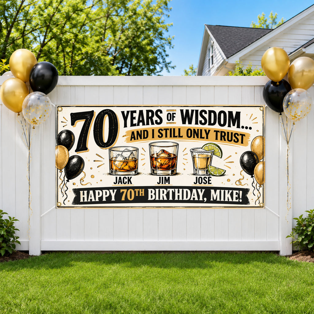 Jack Jim Jose 70th Banner