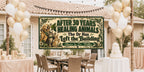 Veterinarian Retirement Banner | Healing Animals Dr Has Left the Building