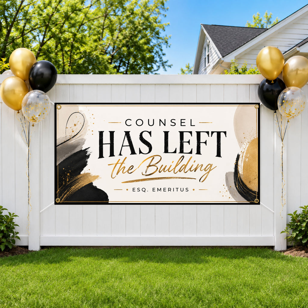 Counsel Has Left Banner