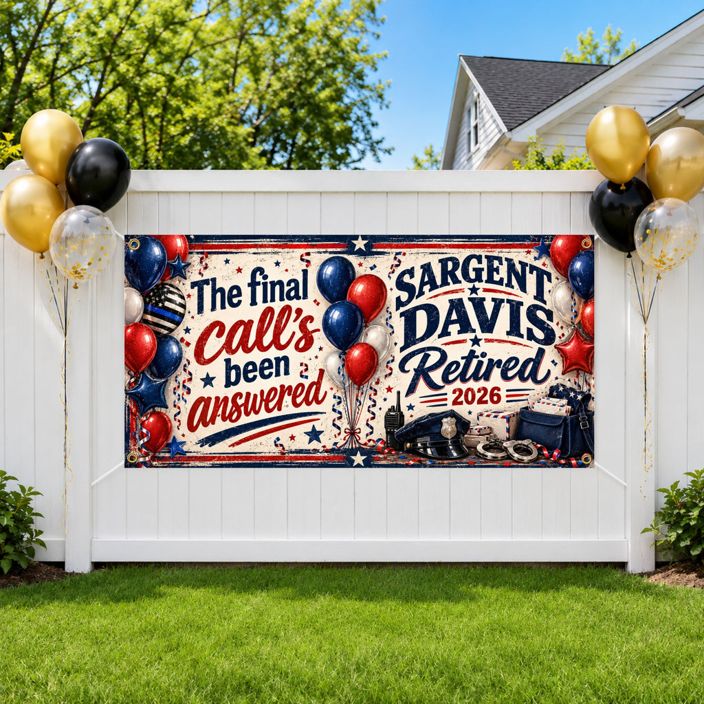 Final Call Retirement Banner