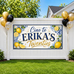 Lemon 30th Birthday Banner