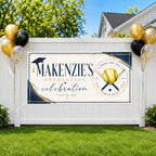 Softball Graduation Banner, Senior Athlete Sign, Custom Name Backdrop