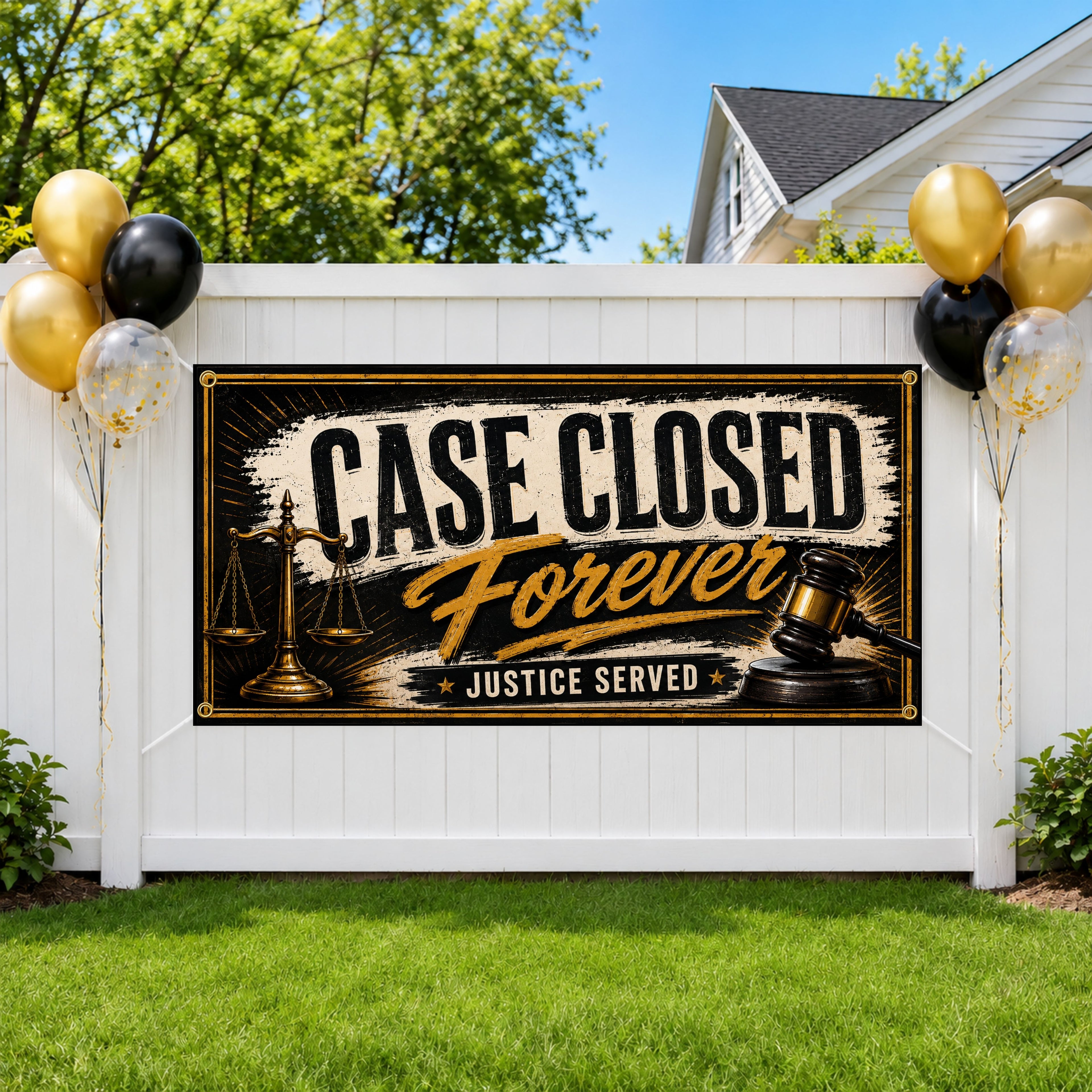 Case Closed Retirement Banner