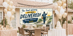 Delivery Driver Retirement Banner | Final Delivery Goodbye 9 to 5
