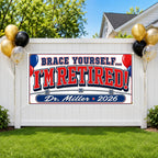 Braces Orthodontist Retirement Banner